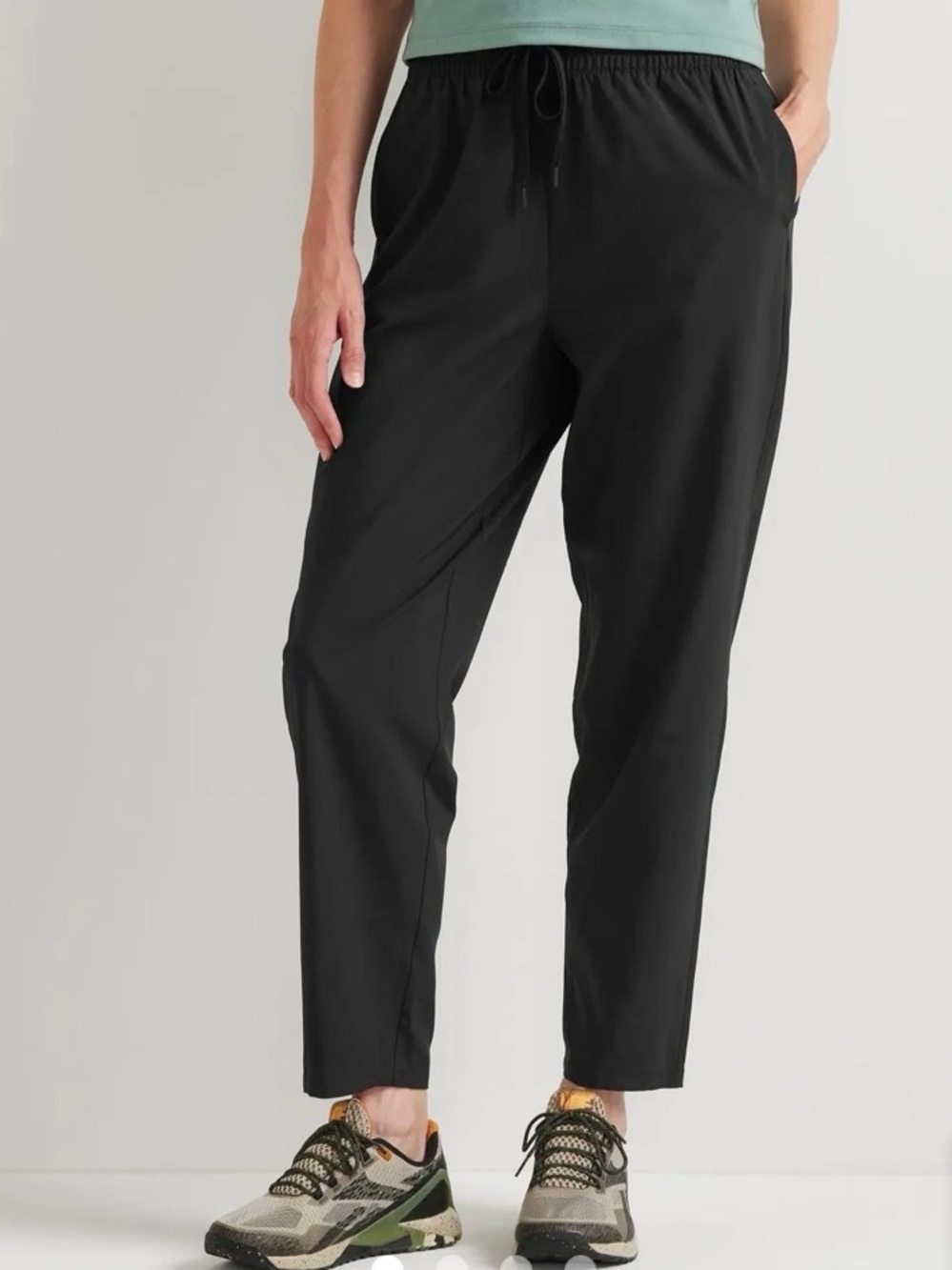 Eddie Bauer Departure Tie Front Ankle Pant